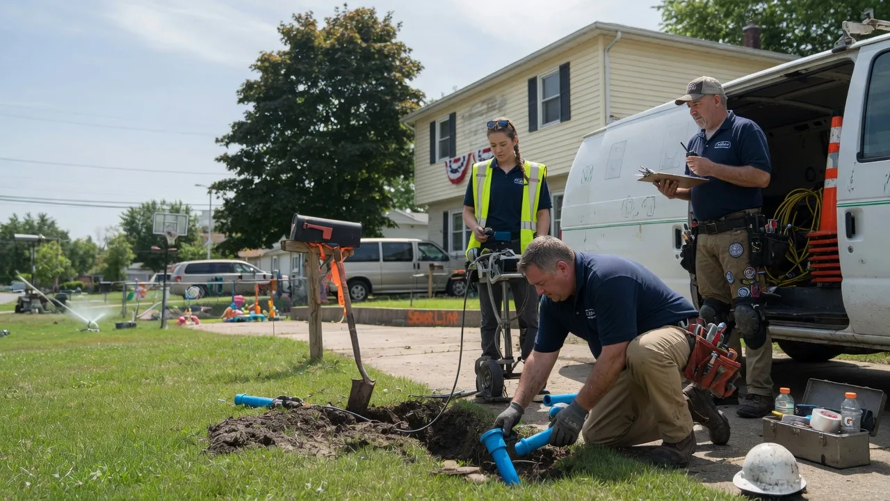 Slab Leak Repair in Middleport, OH near me
